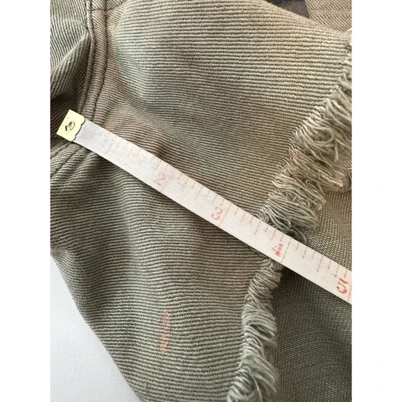 One Teaspoon Jean Shorts Women 26 Green GoldDistressed summer Vacation‎ New